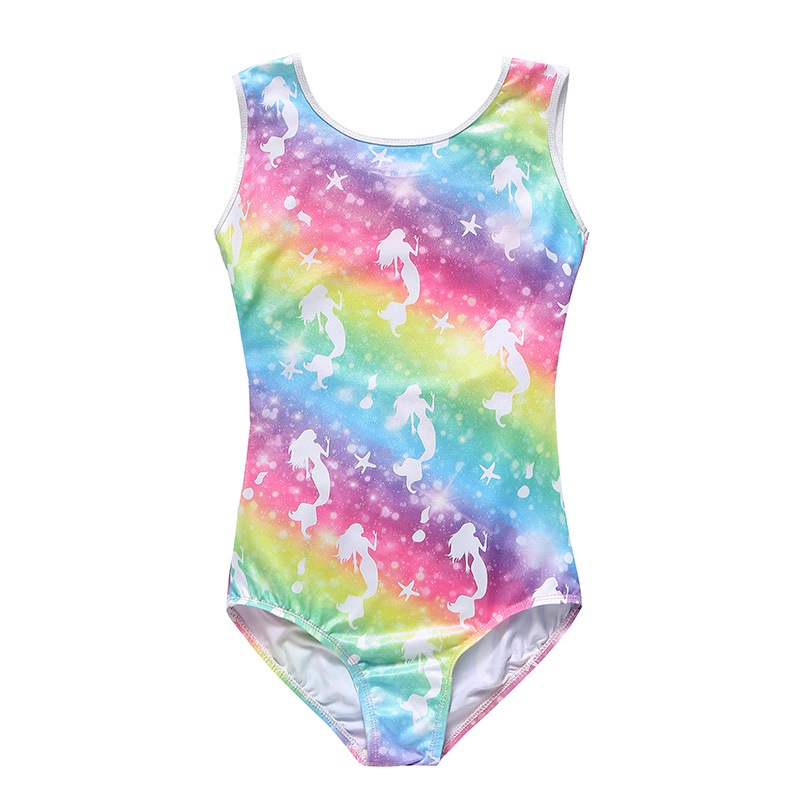 YiZYiF Kids Girls Stretch Colorful Tumbling Tank Leotard for Gymnastics Dance or Swimming YiZYiF Kids Girls Stretch Colorful Tumbling Tank Leotard for Gymnastics Dance or Swimming